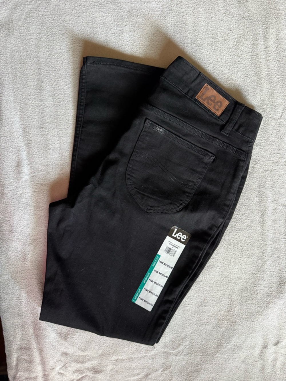 Lee Women's Black Boot Cut Jeans - Picture 3 of 5